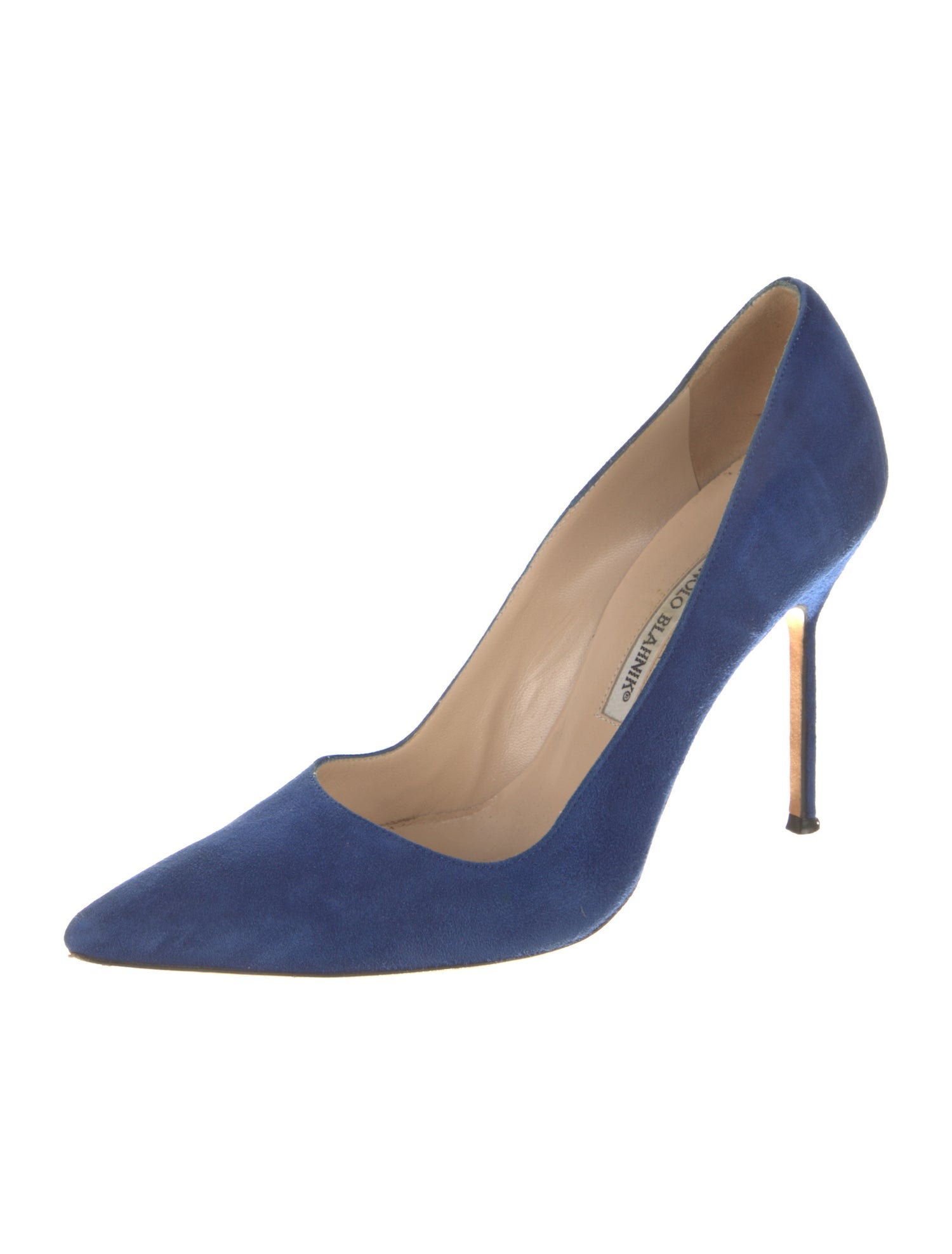 Manolo Blahnik Suede Pumps