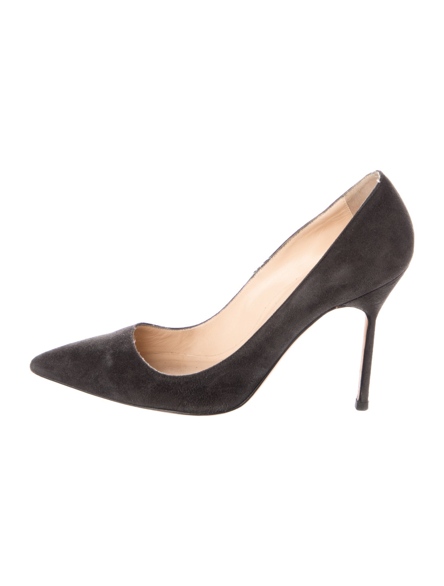Manolo Blahnik Suede Pumps