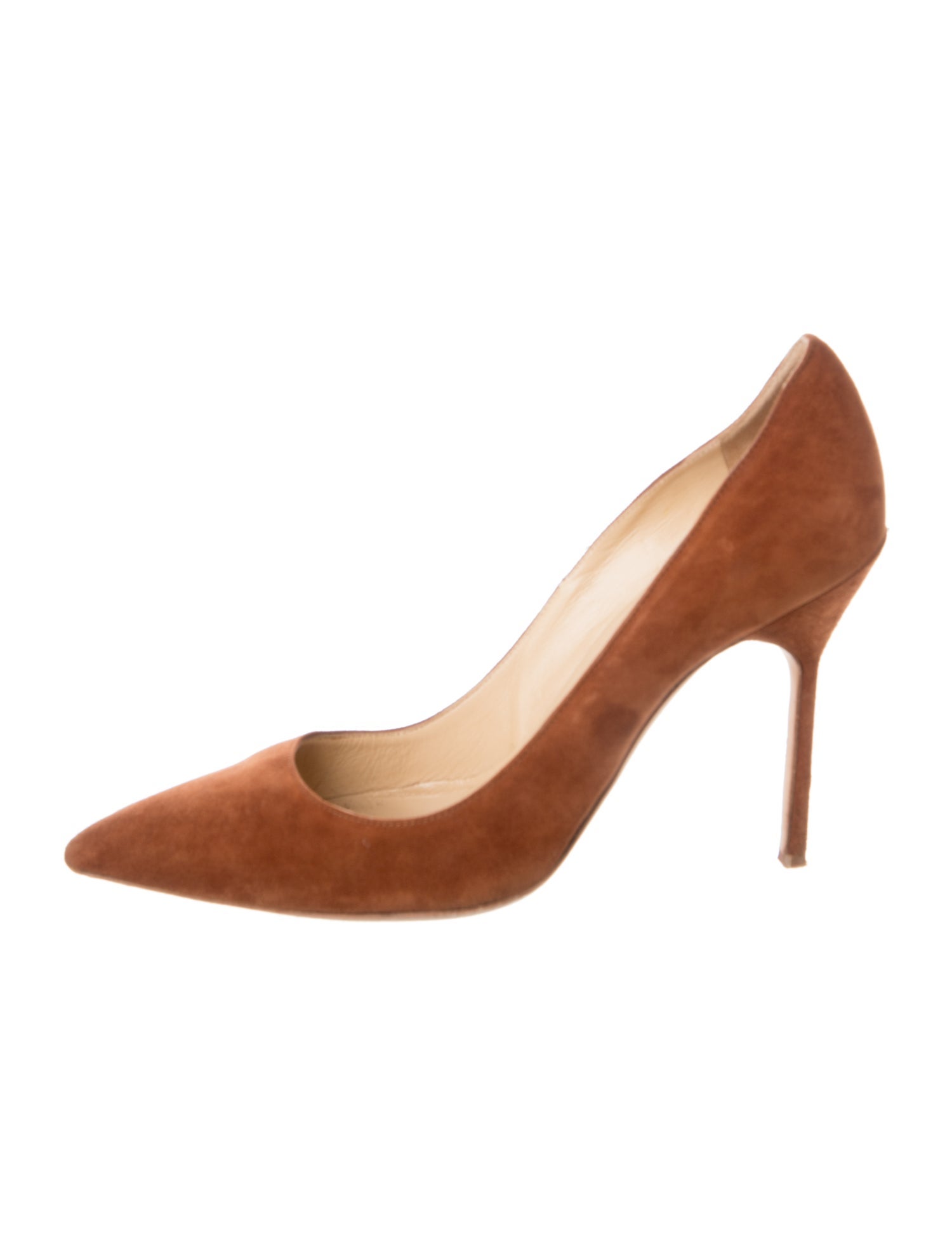 Manolo Blahnik Suede Pumps