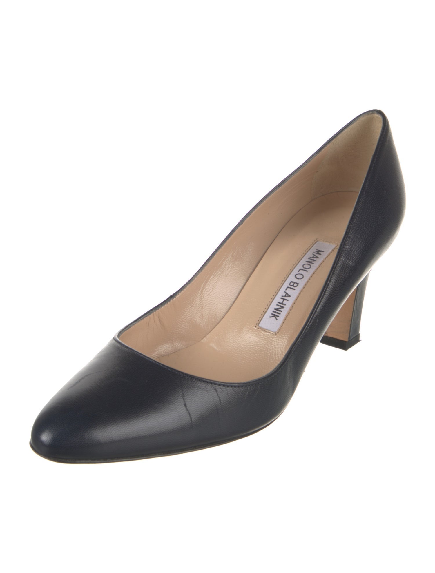 Manolo Blahnik Leather Pumps