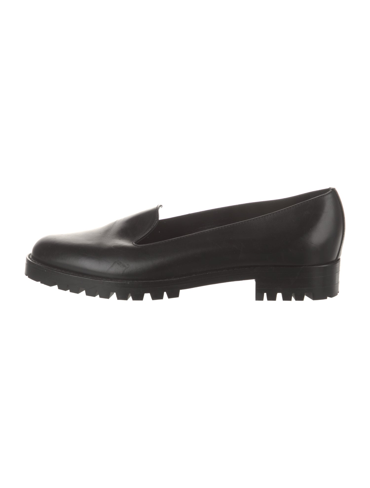 Manolo Blahnik Leather Loafers