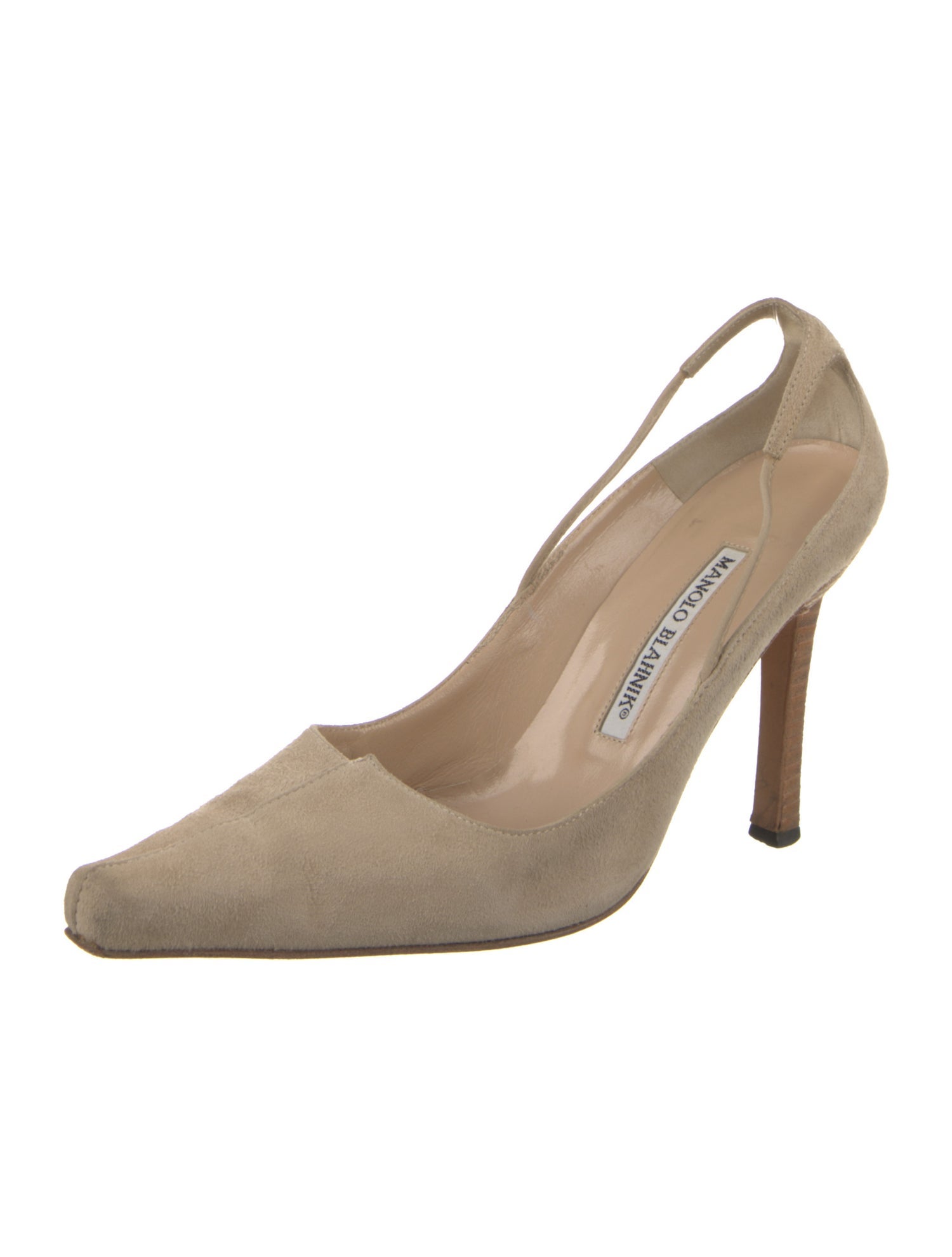 Manolo Blahnik Suede Pumps