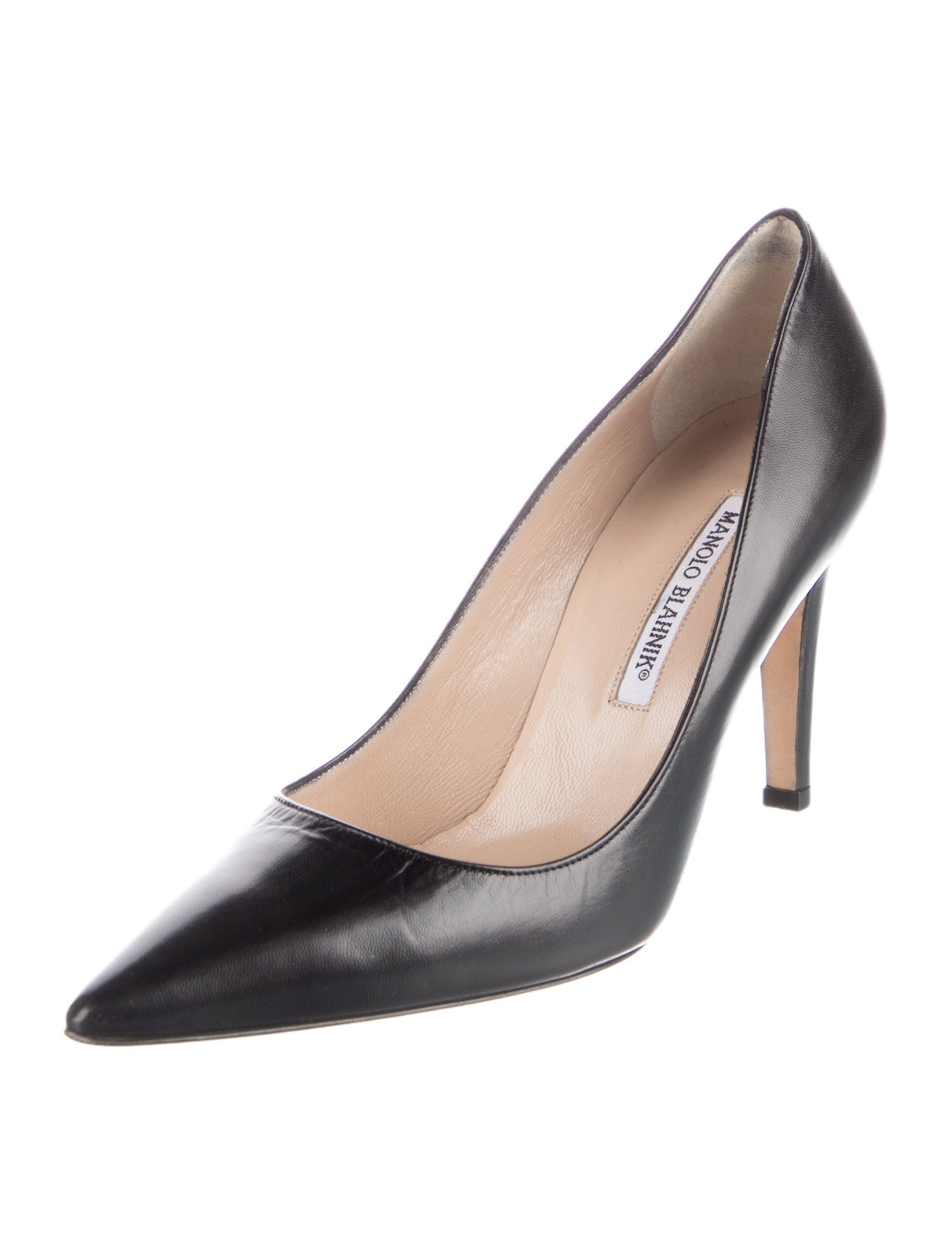 Manolo Blahnik Leather Pumps