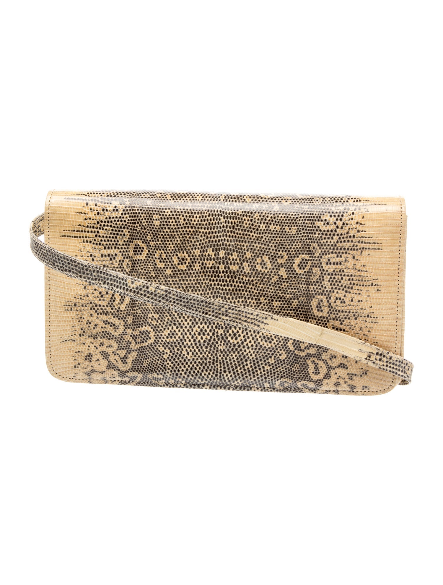 Manolo Blahnik Lizard Shoulder Bag