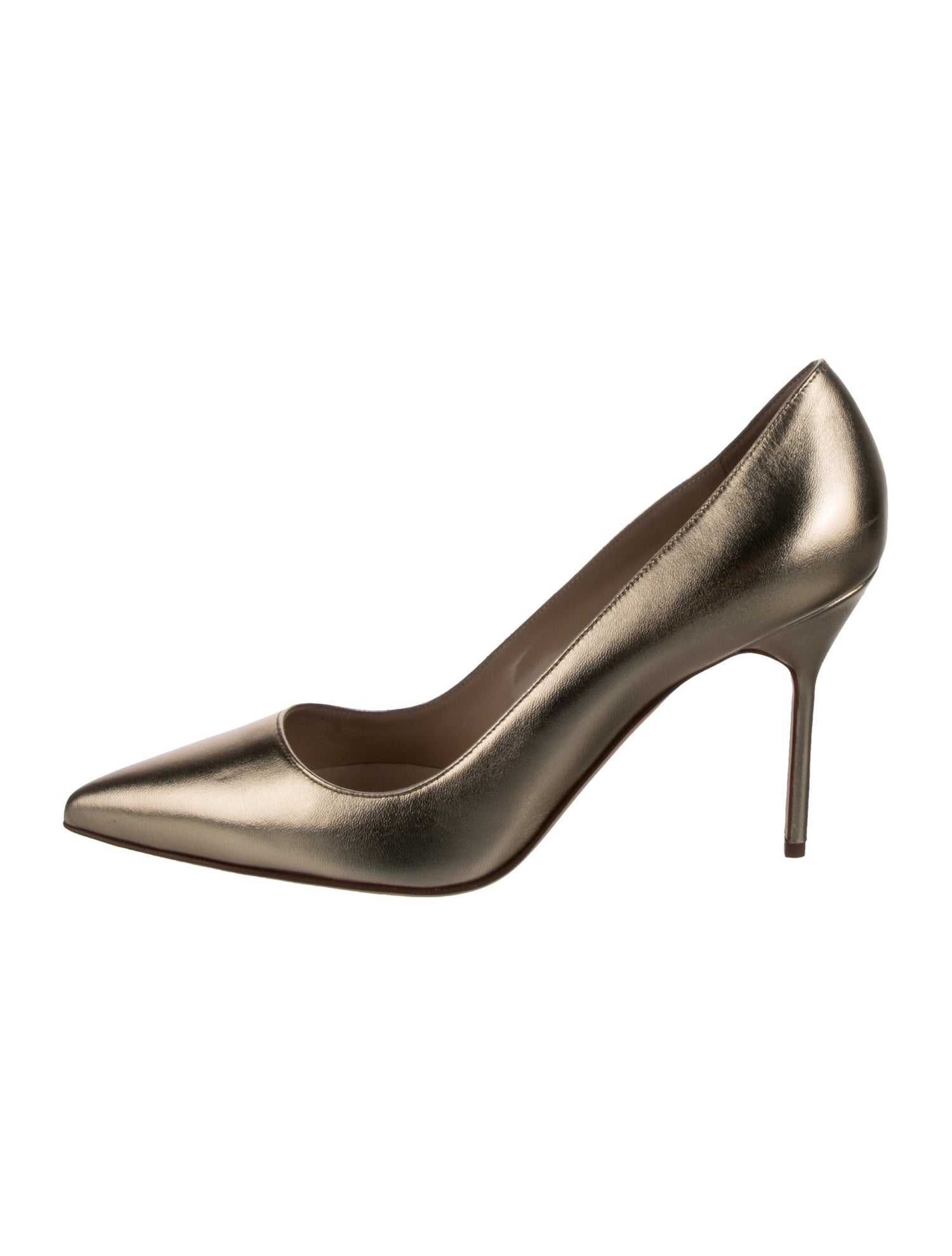 Manolo Blahnik BB NAPPA Leather Pumps
