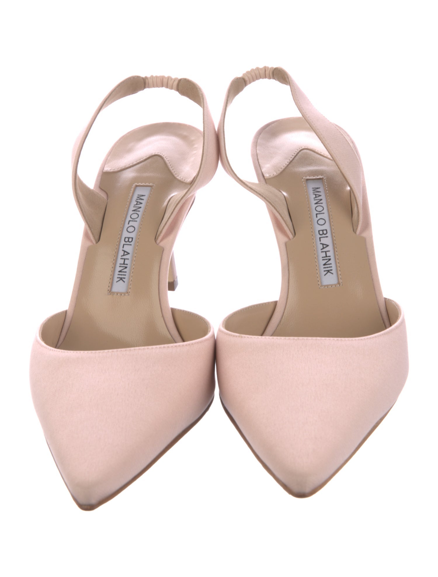 Manolo Blahnik Leather Slingback Pumps - Blue Pumps, Shoes