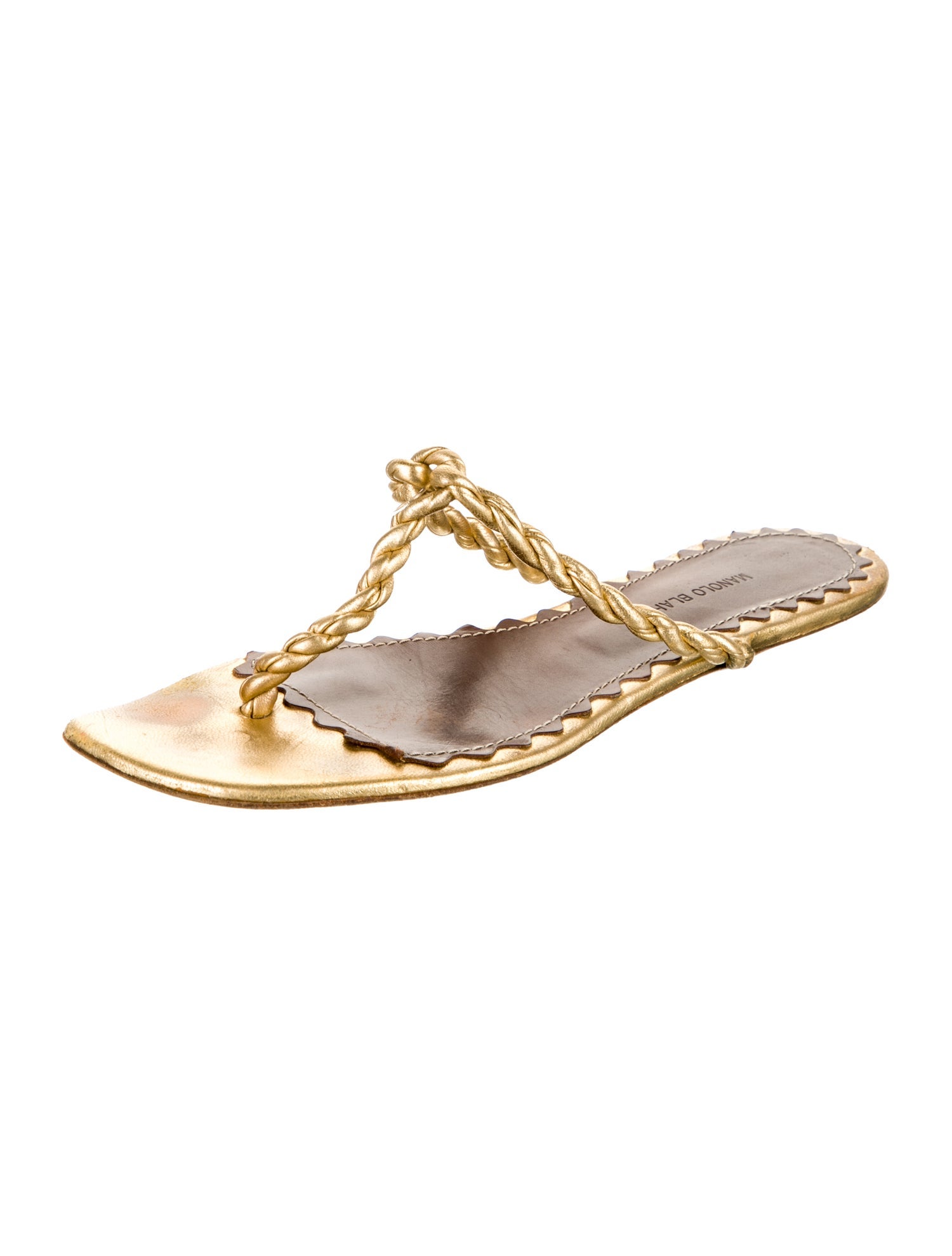 Manolo Blahnik Leather