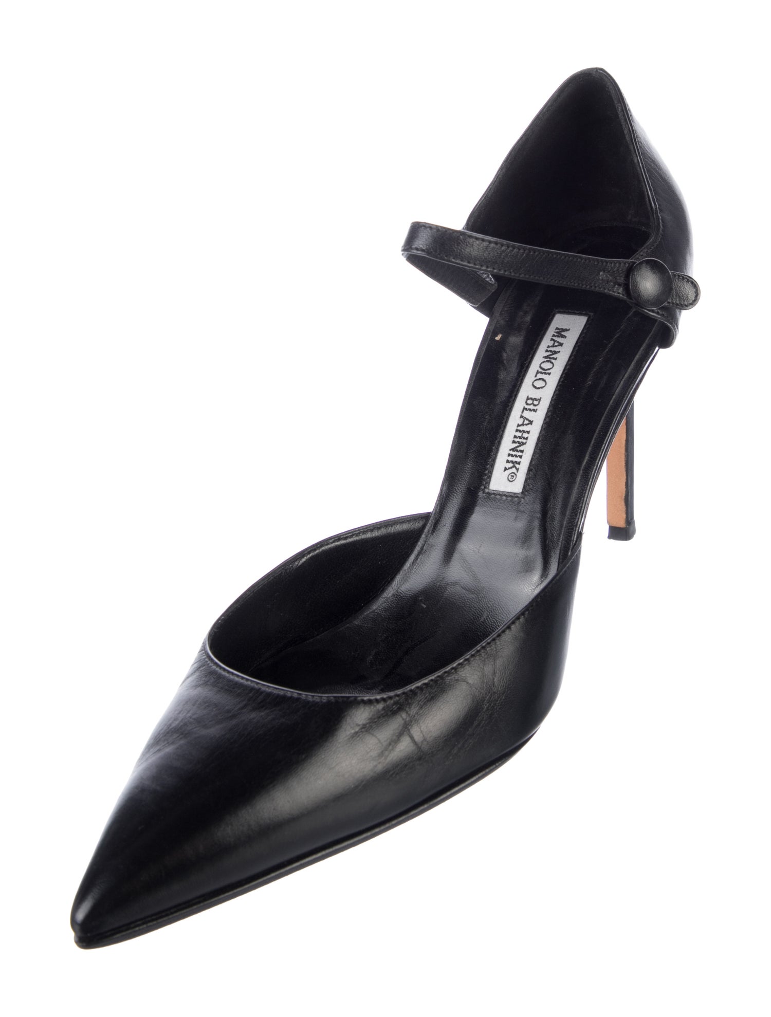 Manolo Blahnik Leather Pumps