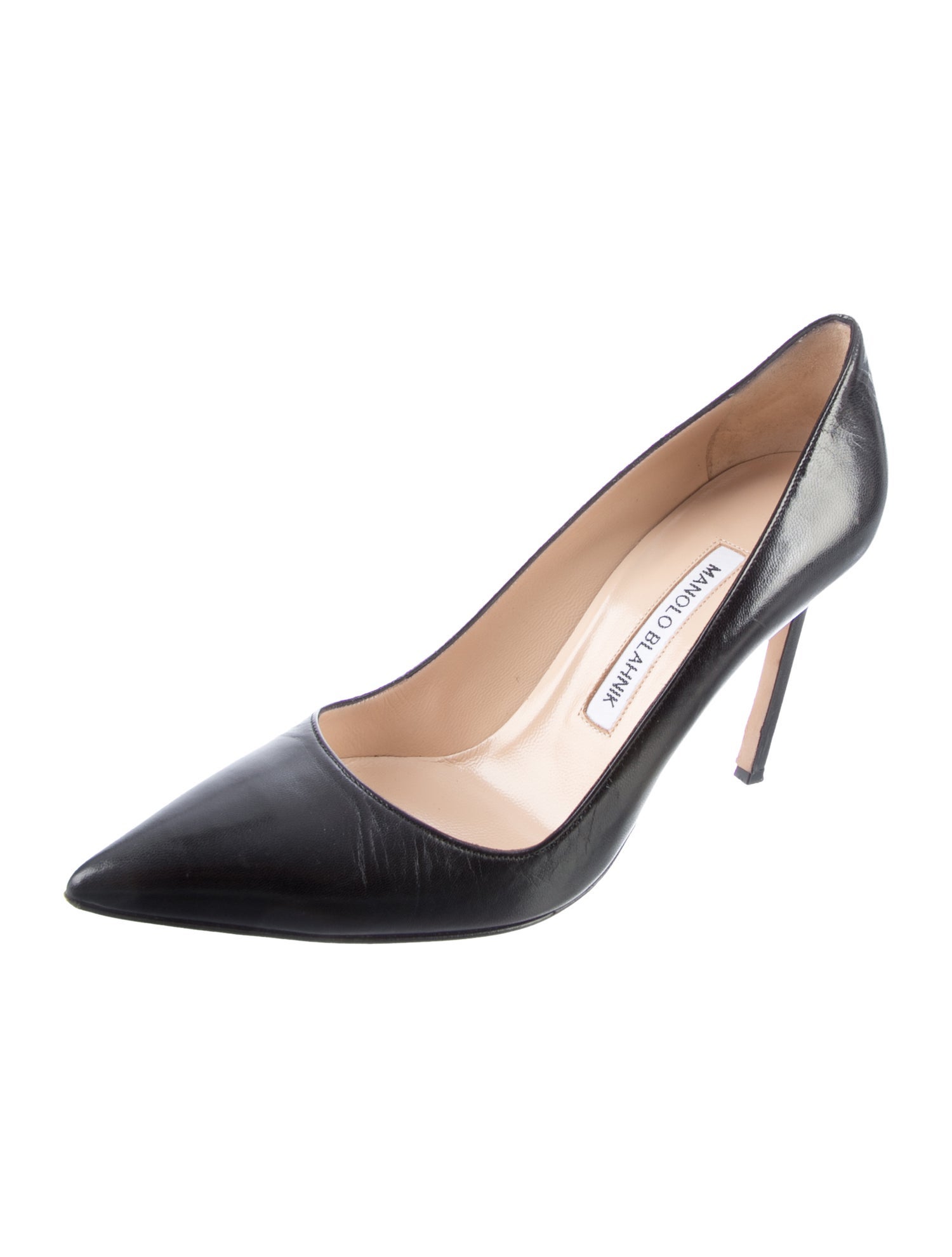 Manolo Blahnik Leather Pumps