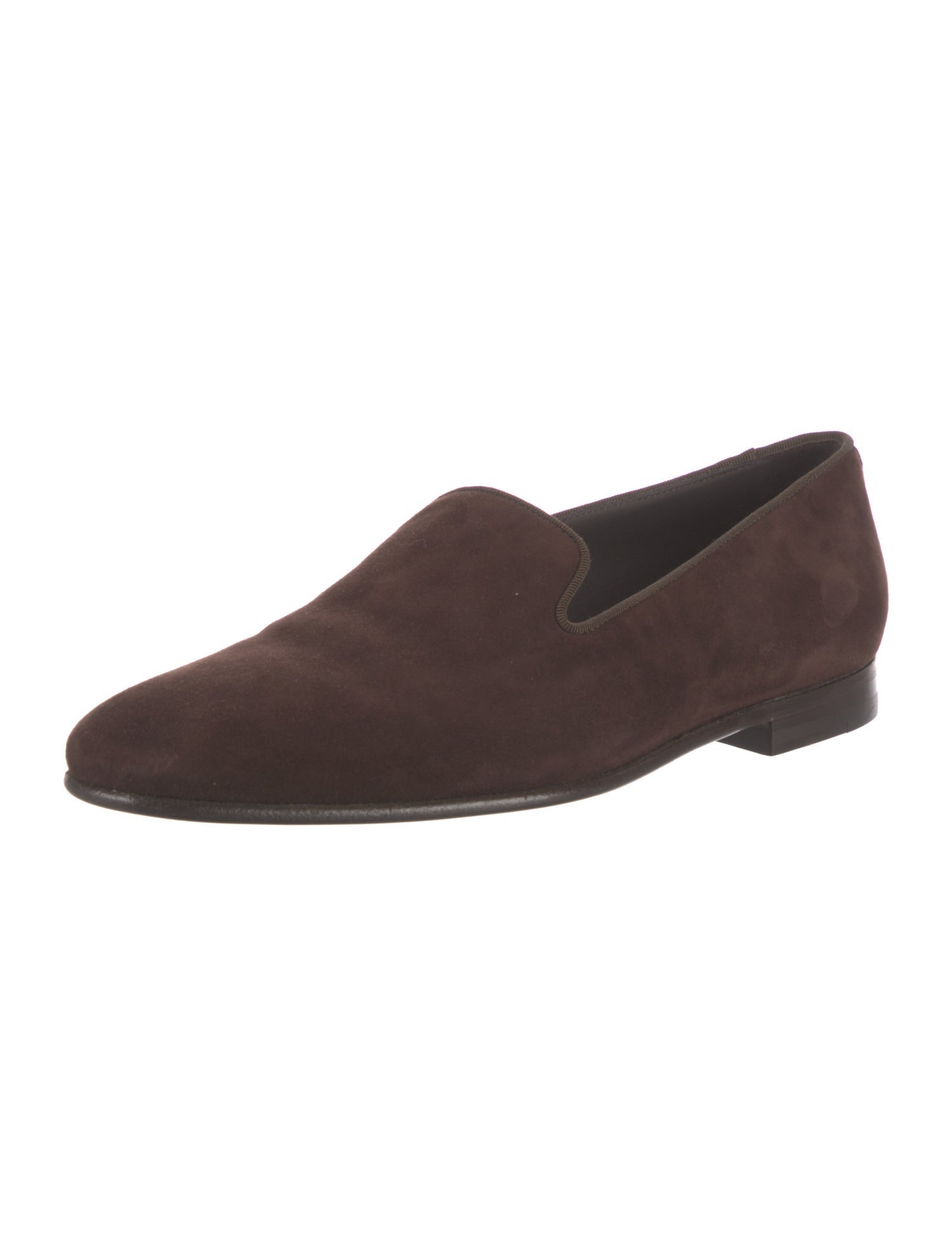 Manolo Blahnik Suede Loafers