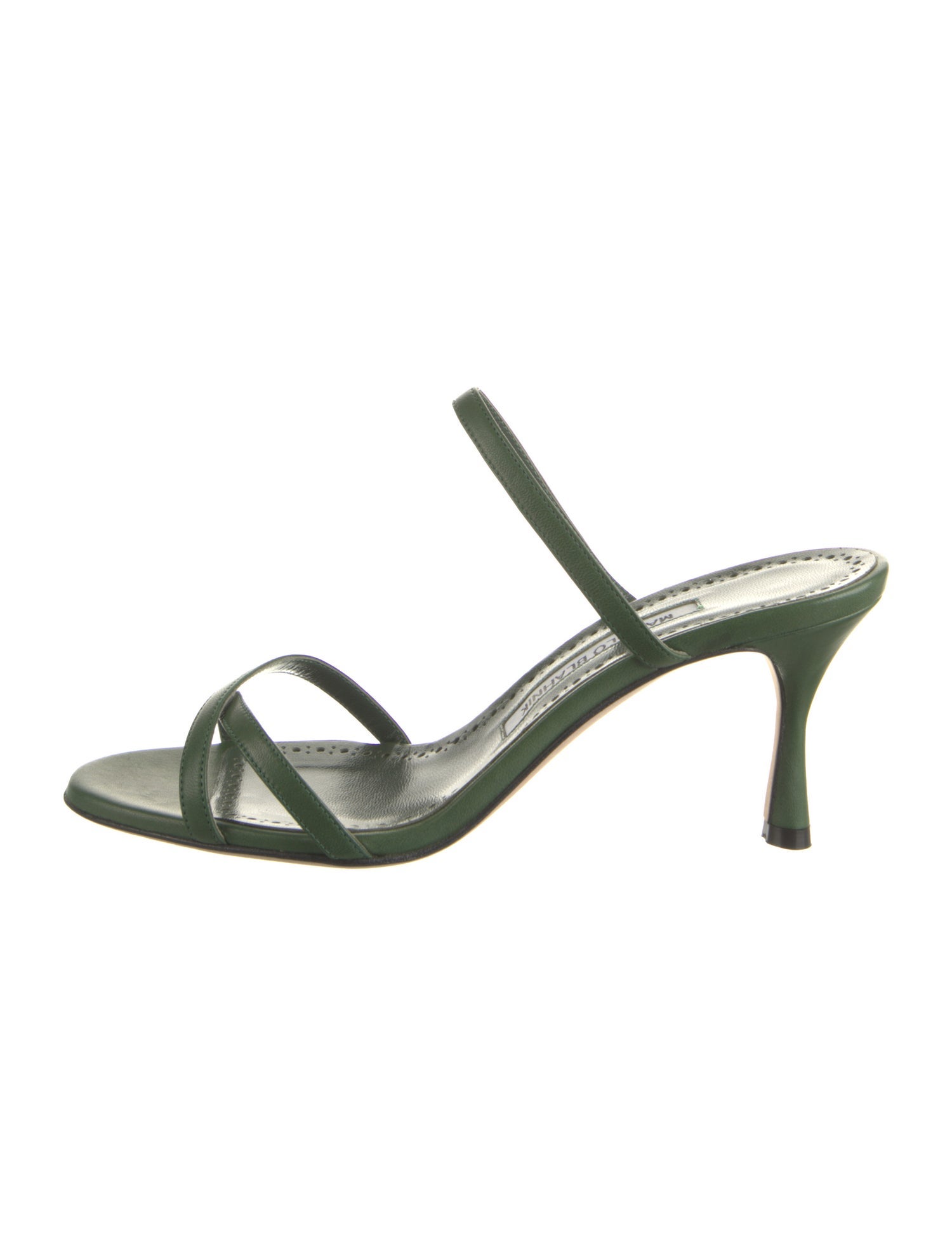 Manolo Blahnik Leather Sandals