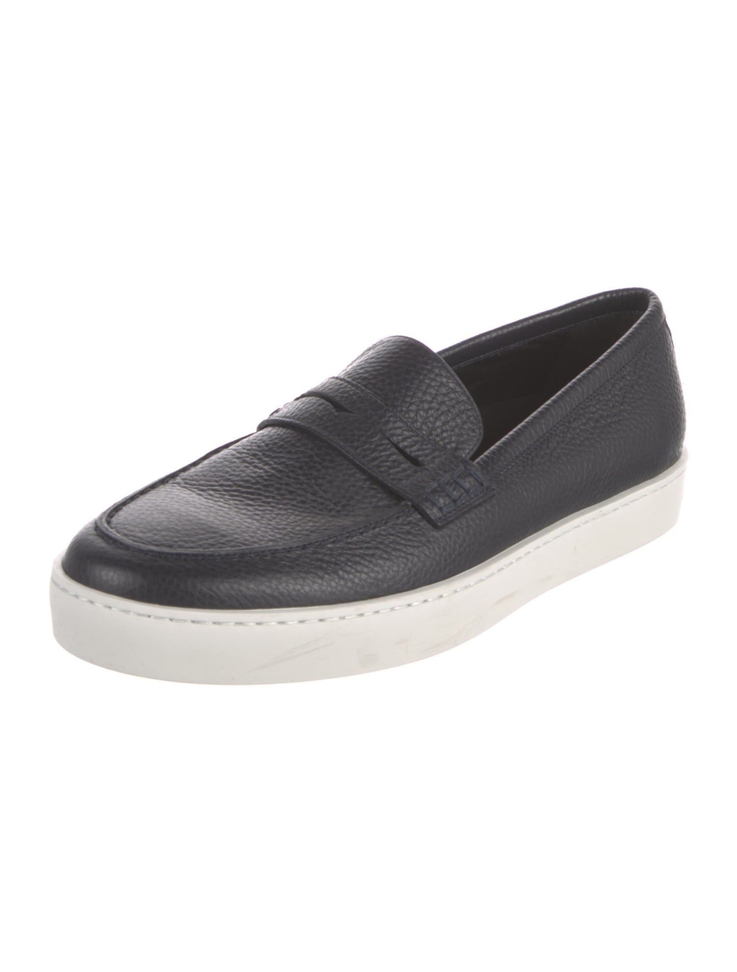 Manolo Blahnik Leather Loafers