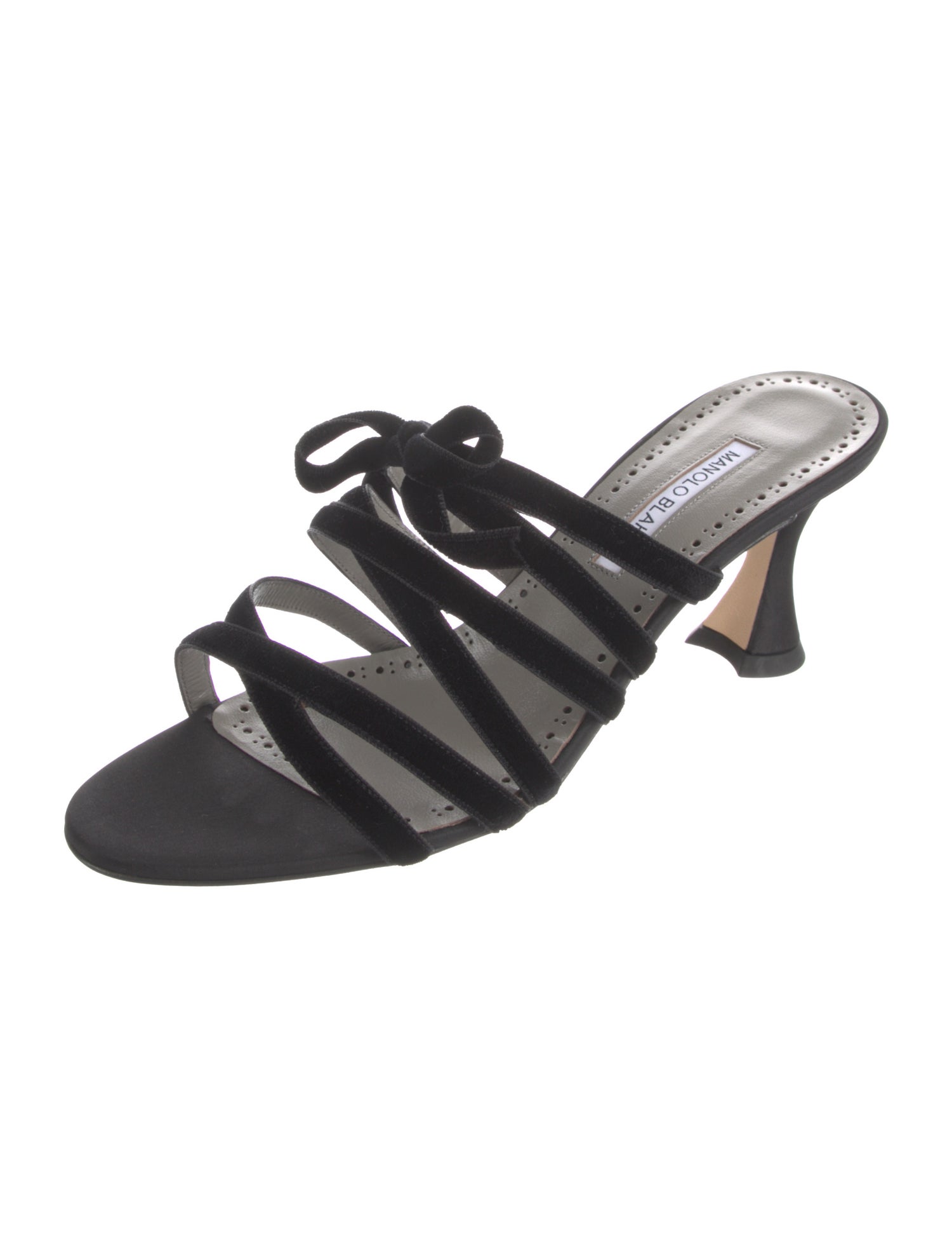 Manolo Blahnik Leather Sandals
