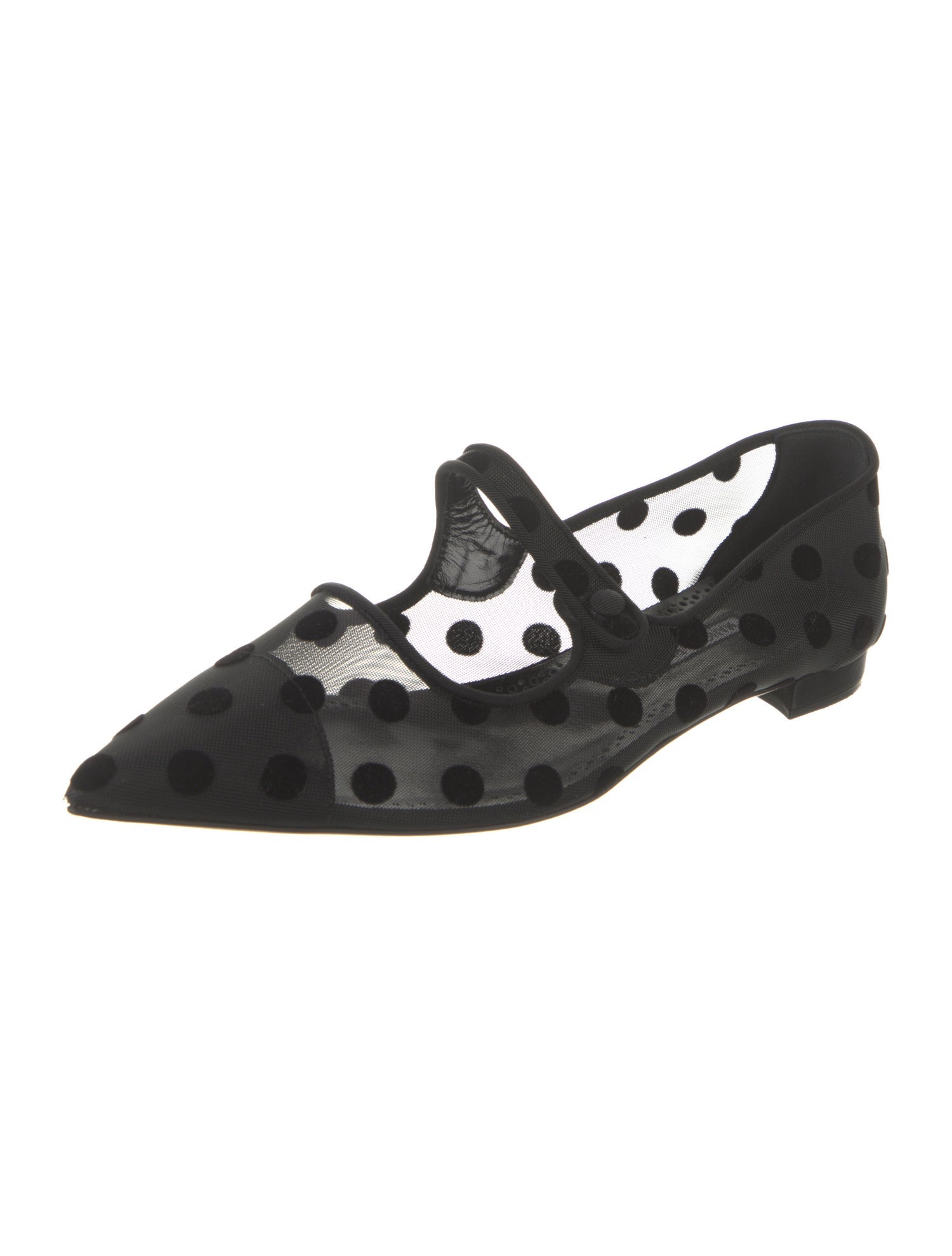 Chanel Vintage Ligne Cambon Mary Jane Flats - Neutrals Flats