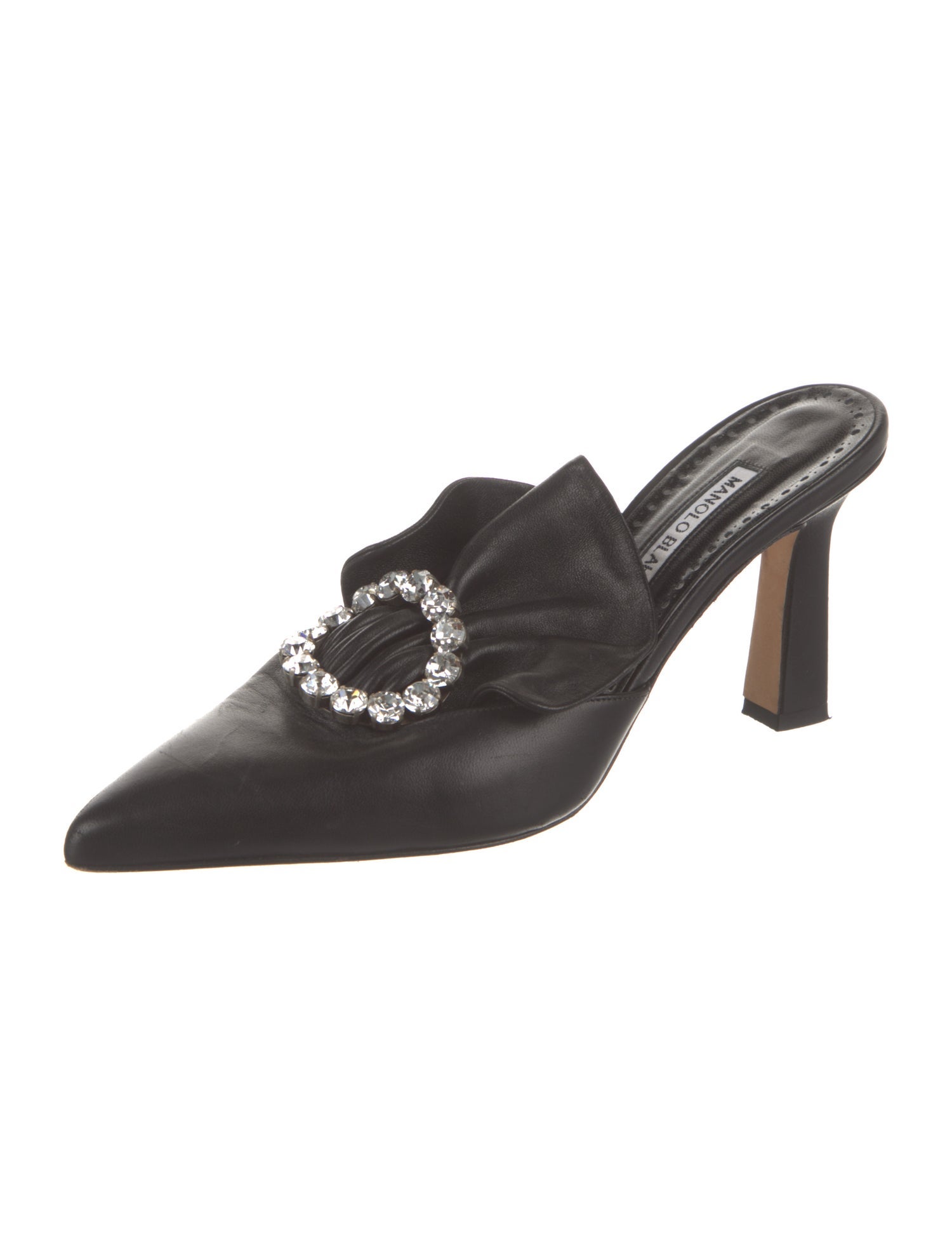 Prada Leather Mules - Black Pumps, Shoes - PRA865192 | The RealReal