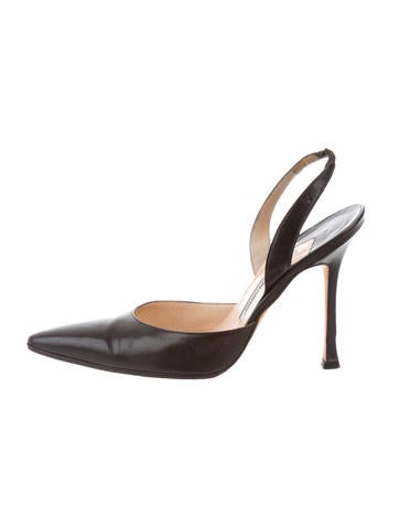 Manolo Blahnik Carolyne Slingback Pumps
