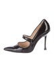 Manolo Blahnik Patent Leather Mary Jane Pumps
