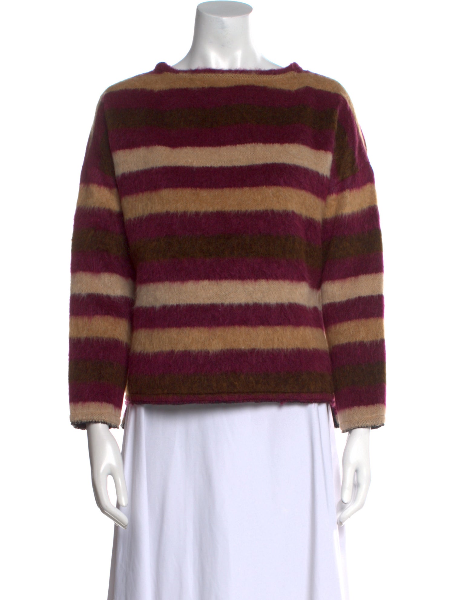 MooRER Virgin Wool Striped Sweater w/ Tags