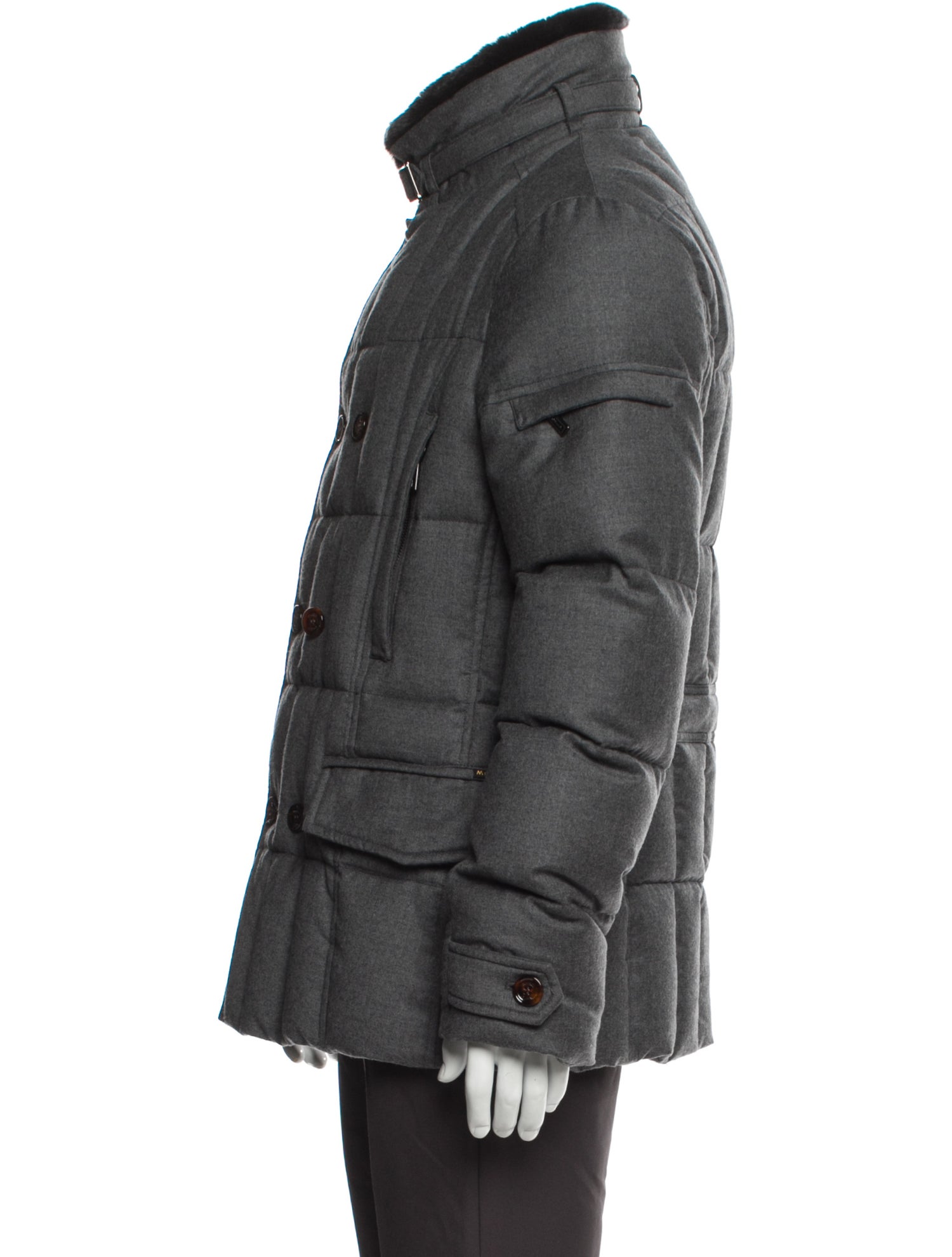 MooRER Virgin Wool Puffer Coat