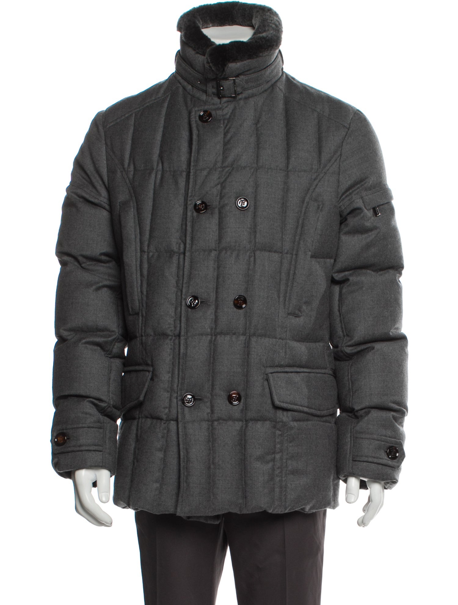 MooRER Wool Puffer Coat
