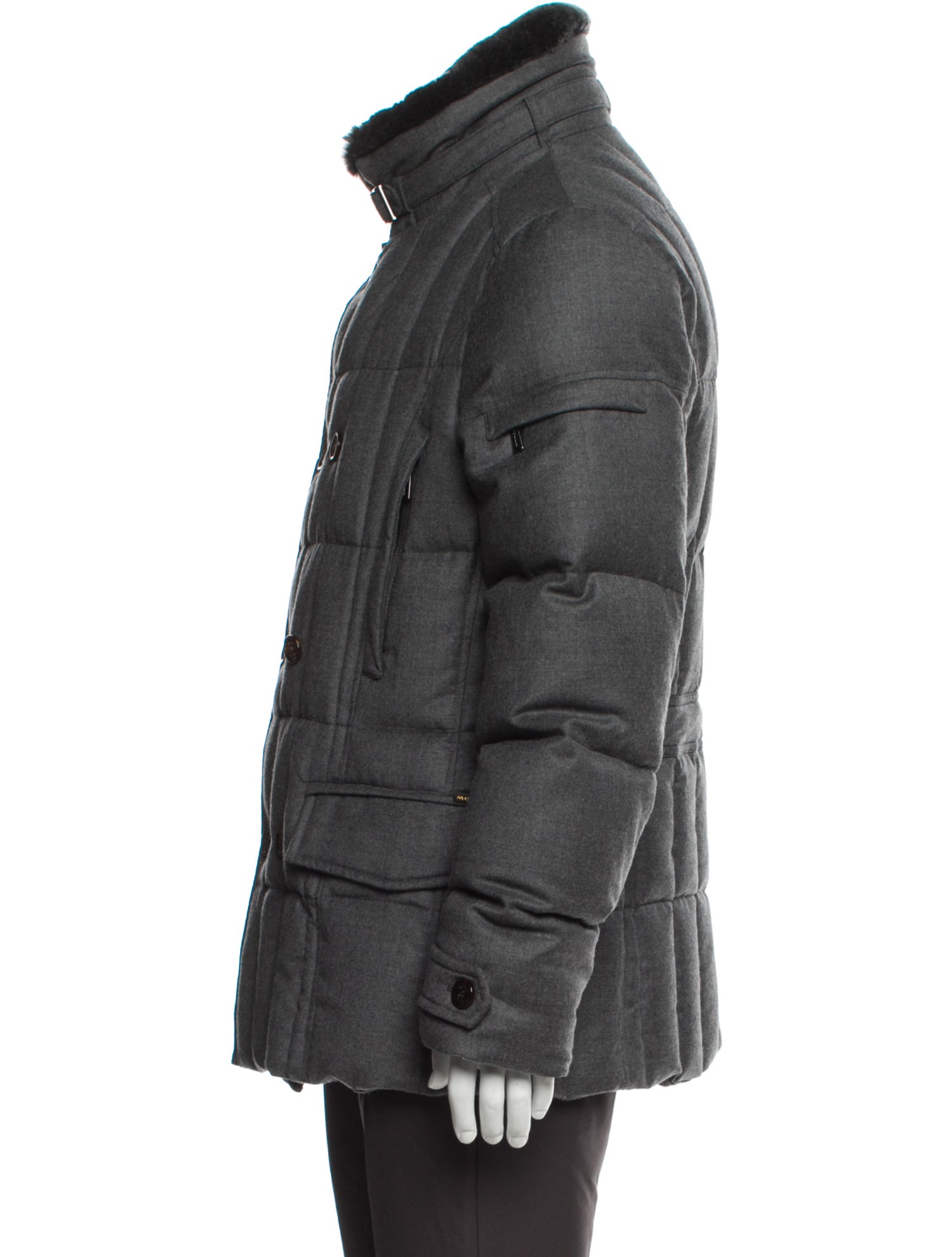 MooRER Wool Puffer Coat