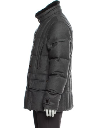 MooRER Wool Puffer Coat