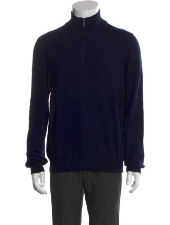 MooRER Cashmere Turtleneck Polo Sweater