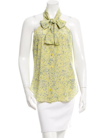 Moschino Silk Printed Top