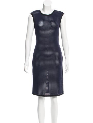 Moschino Mesh Midi Dress