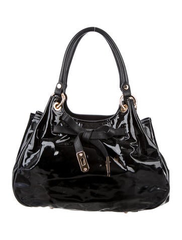 Moschino Patent Leather Shoulder Bag
