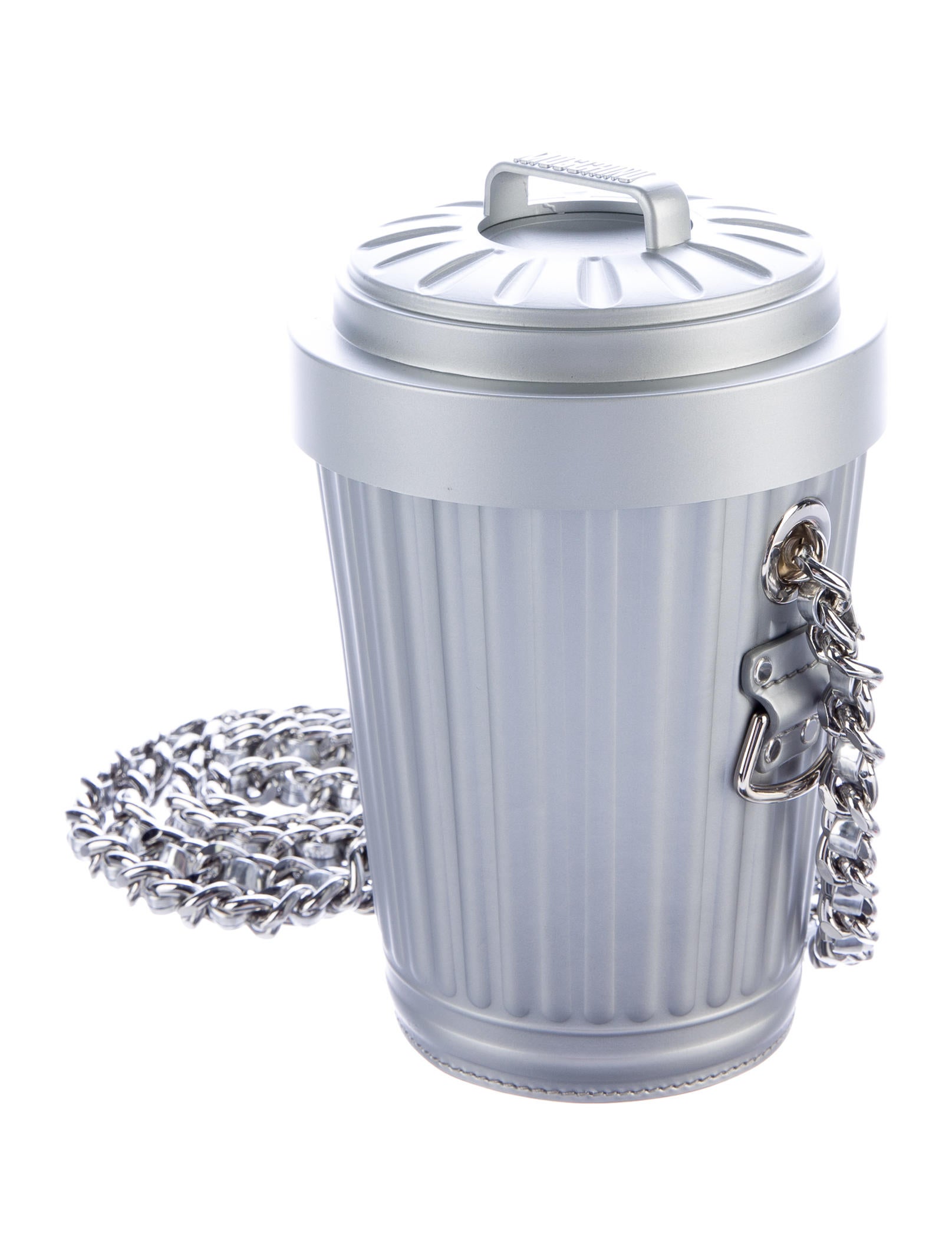 Moschino 2017 Trash Can Shoulder Bag w/ Tags Handbags MOS27381