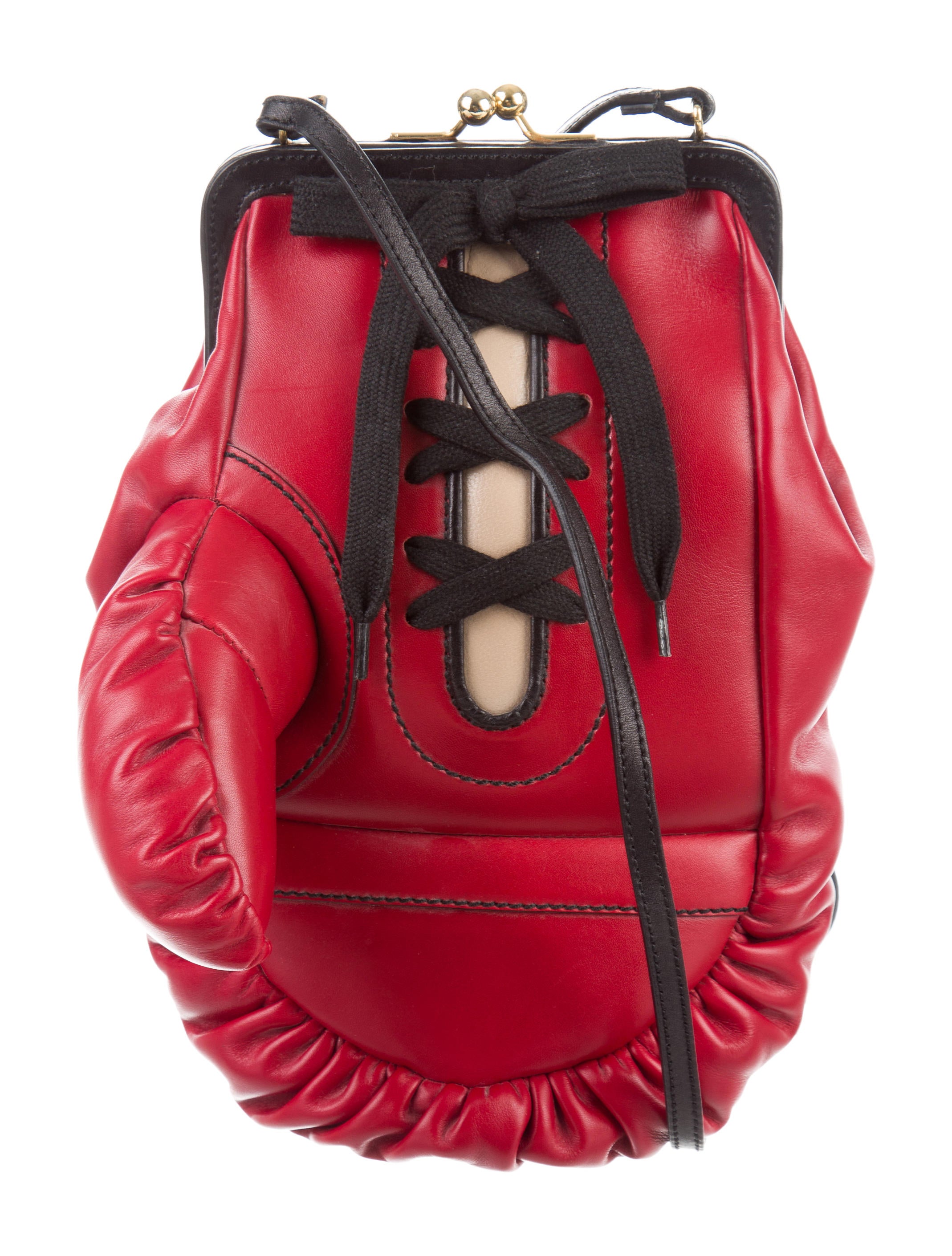 Moschino Boxing Glove Shoulder Bag - Black Shoulder Bags, Handbags
