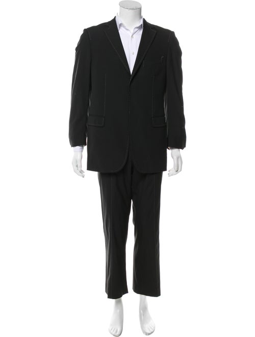 Moschino Woven Two-Piece Suit black