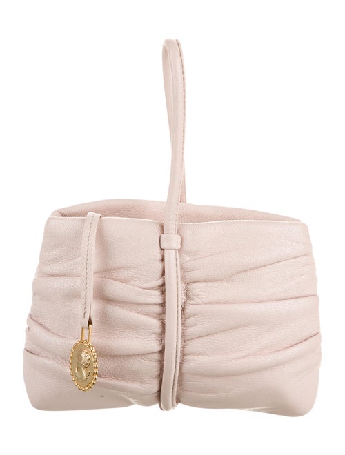 Moschino Mini Leather Handle Bag Pink