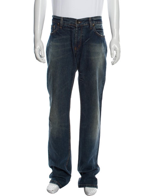 Moschino Straight-Leg Jeans Blue