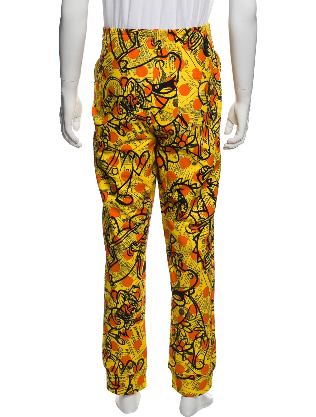 Moschino Printed Pants w/ Tags Clothing MOS45277 The RealReal