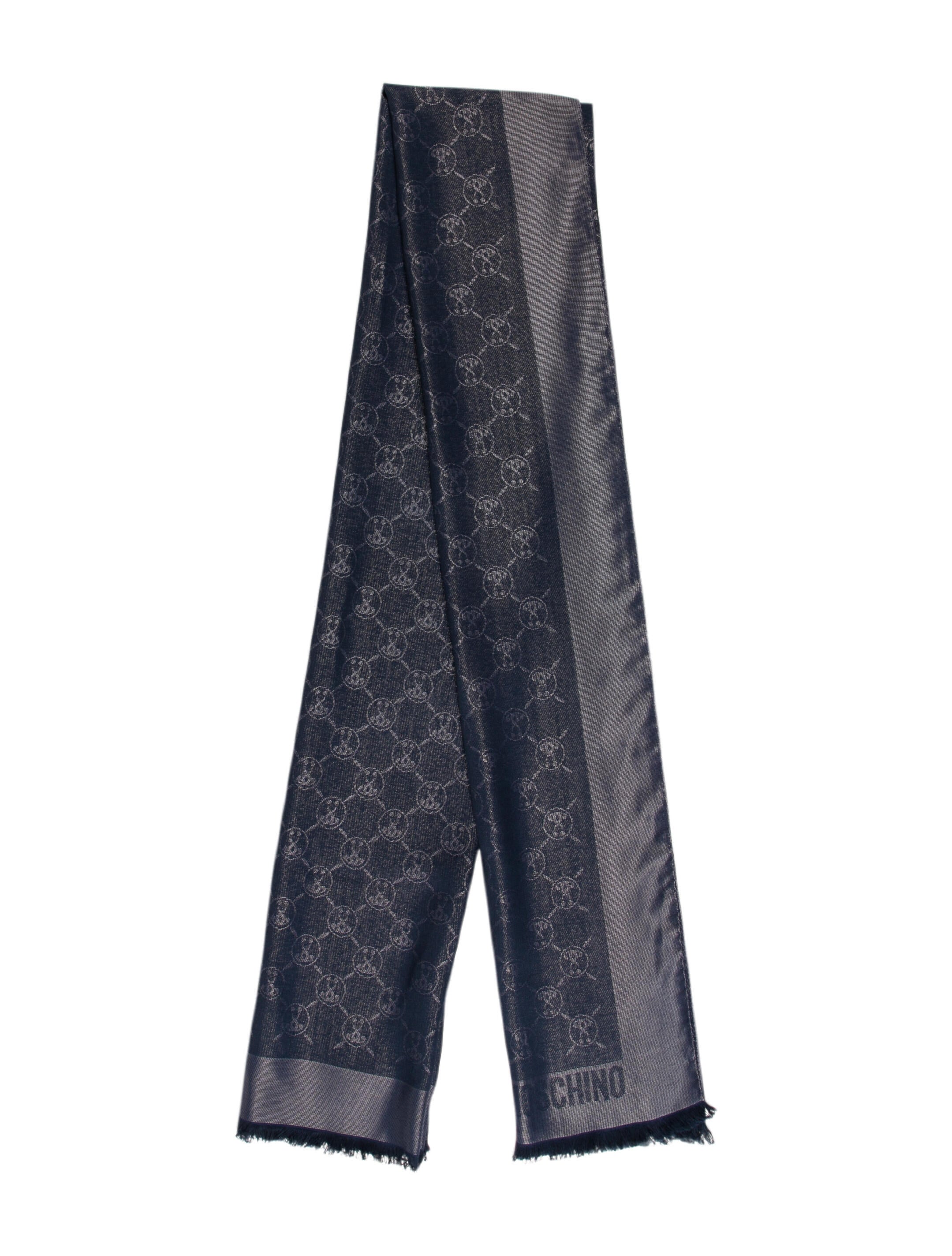 Moschino Printed Scarf