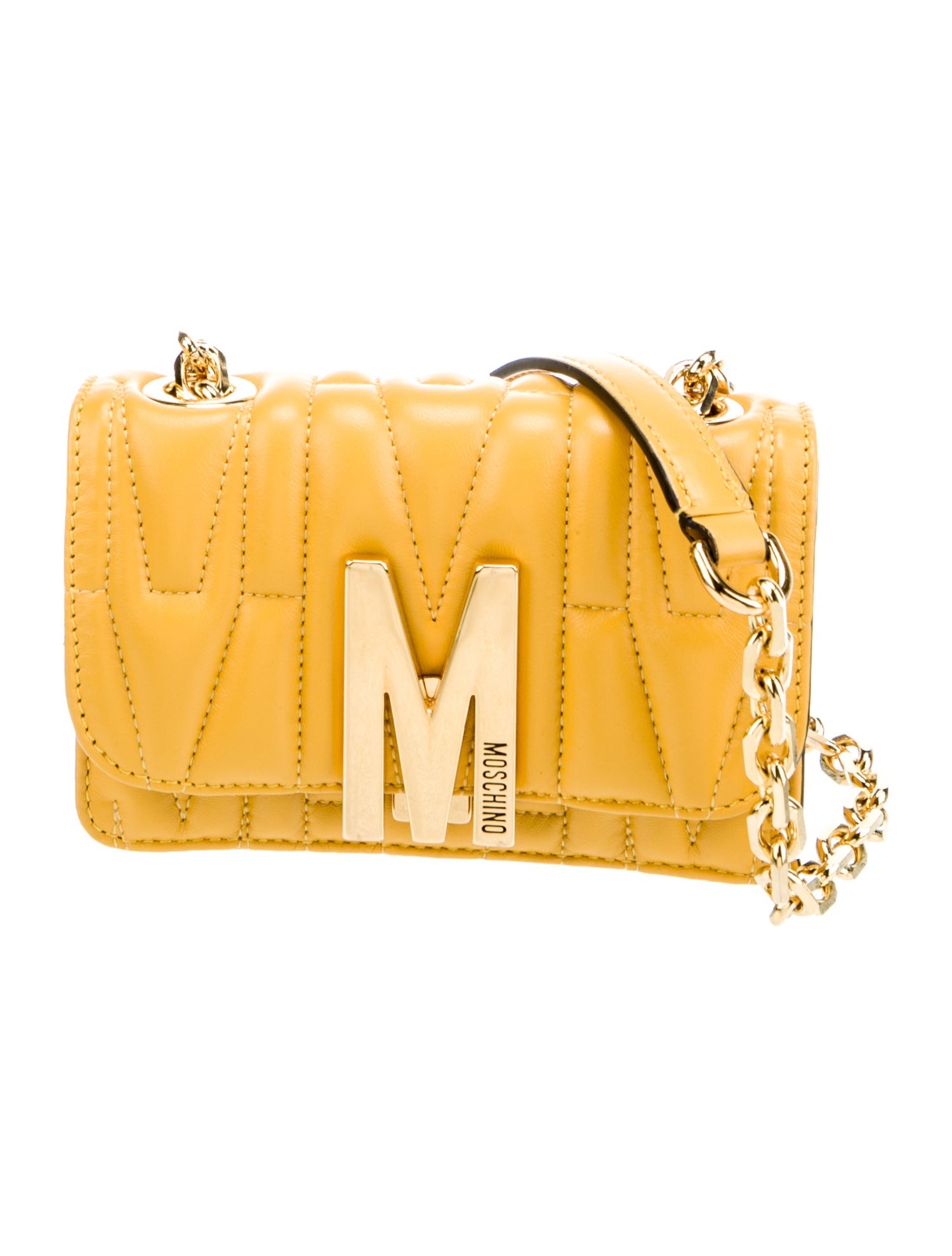 Moschino Leather Evening Bag