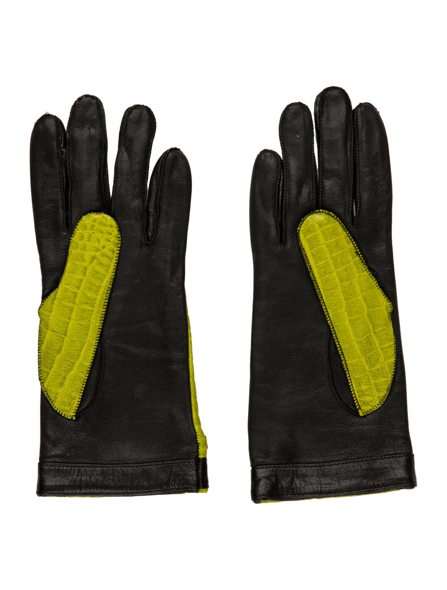 Moschino Leather Gloves