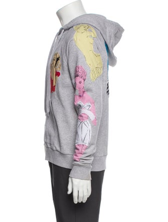 Moschino Graphic Print Crew Neck Hoodie