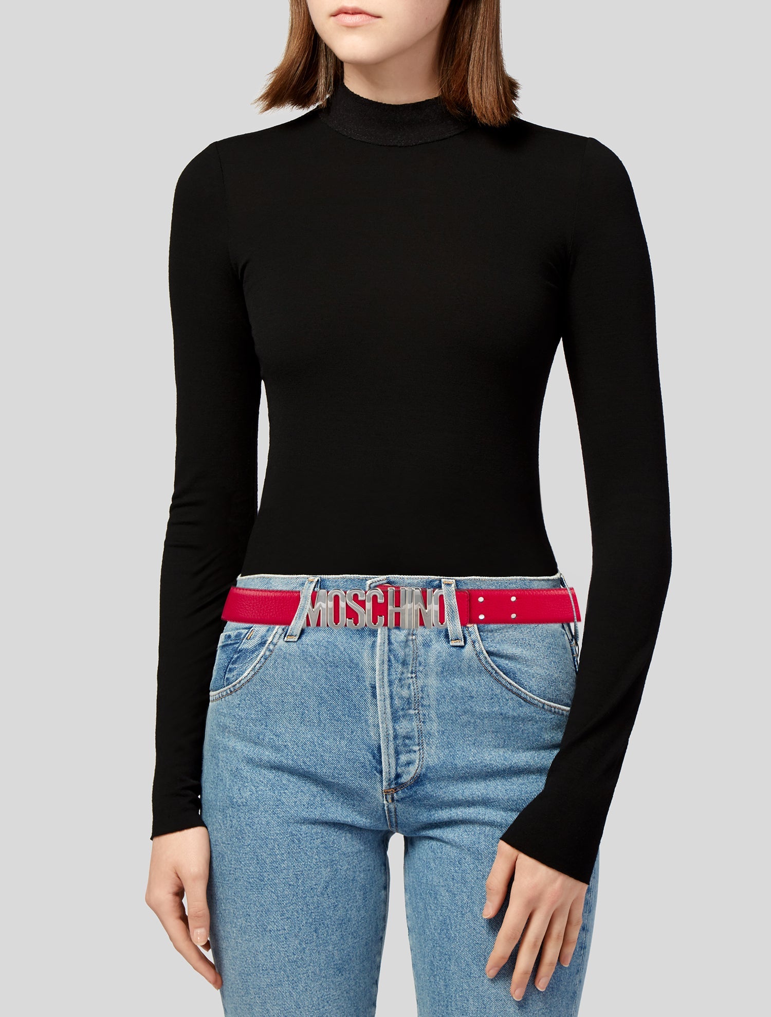 Moschino Leather Belt