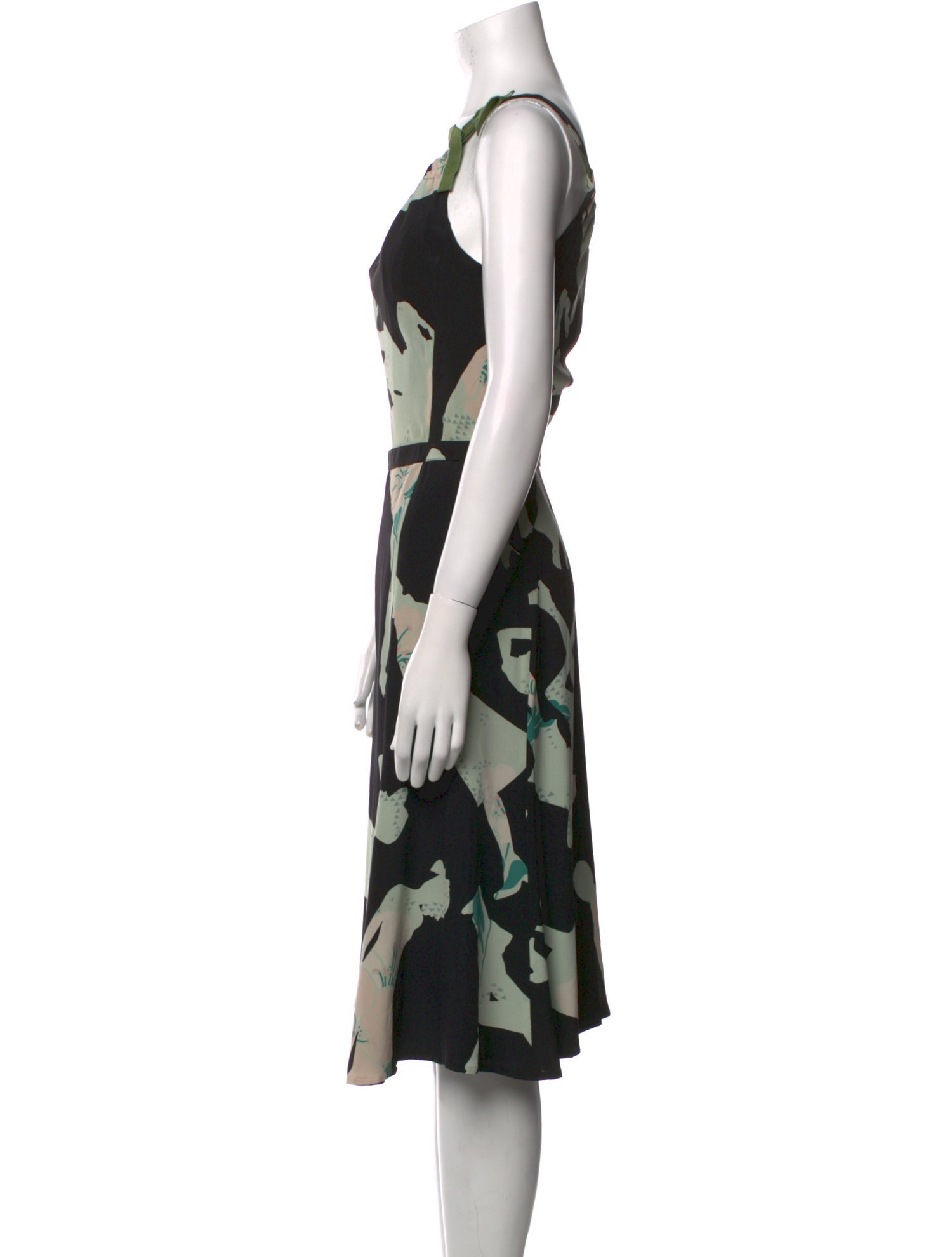 Moschino Silk Midi Length Dress