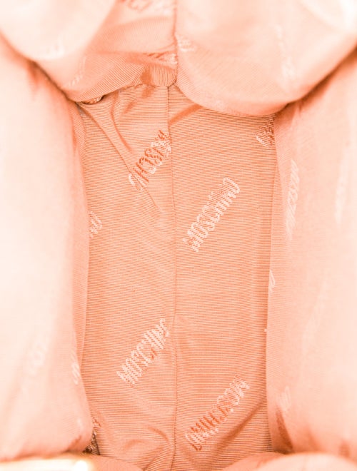 Moschino Leather Top Handle Bag