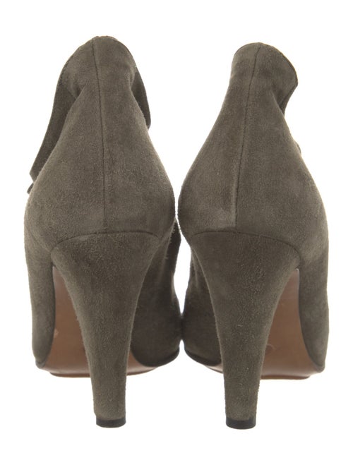 Moschino Suede Lace-Up Boots