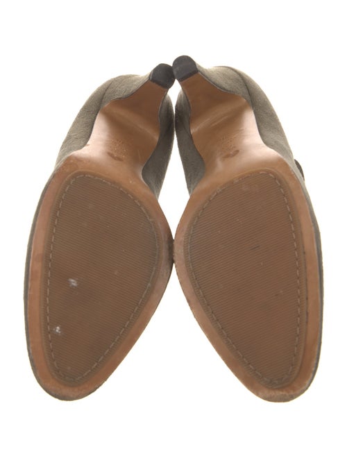 Moschino Suede Lace-Up Boots