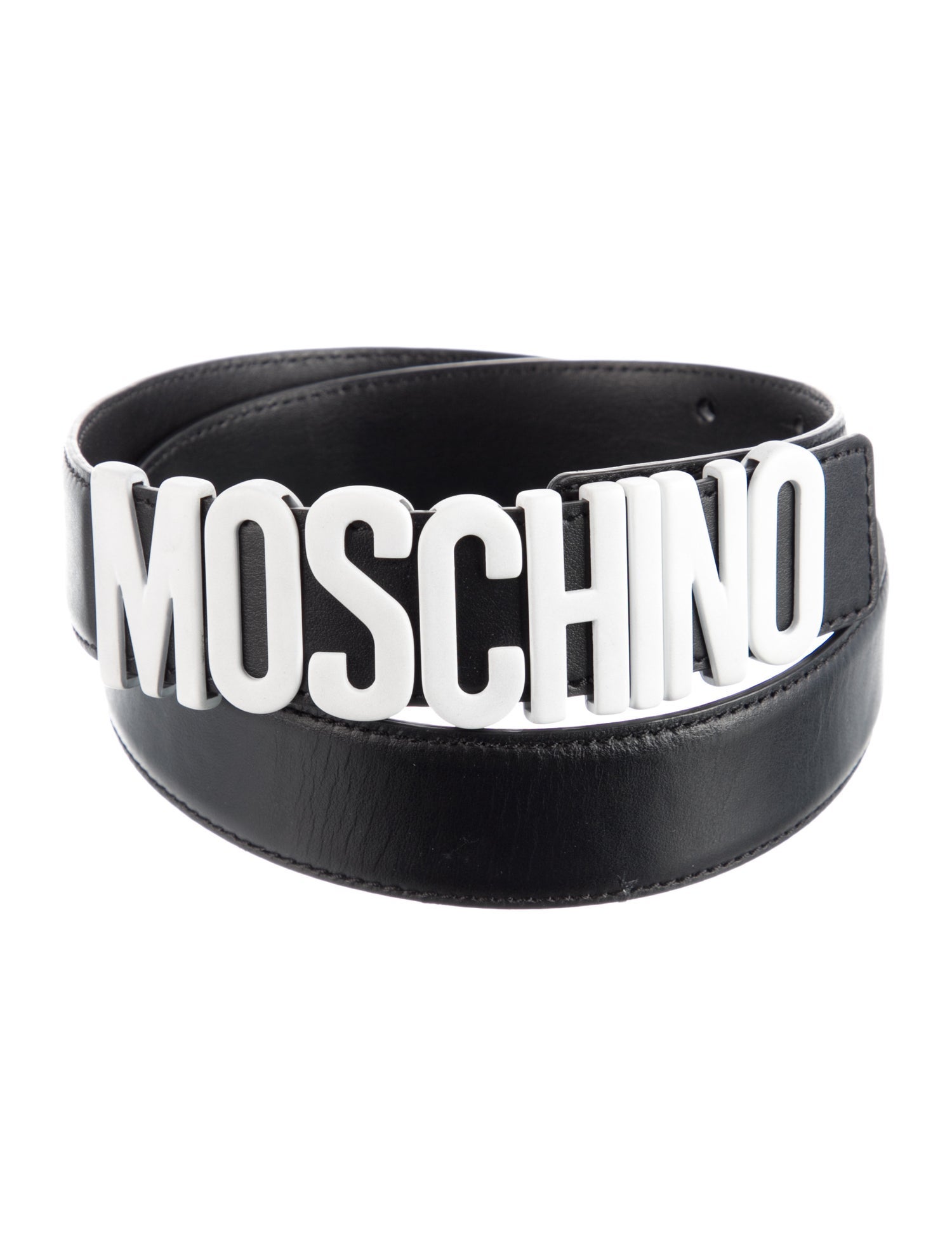 Moschino Leather Belt Kit
