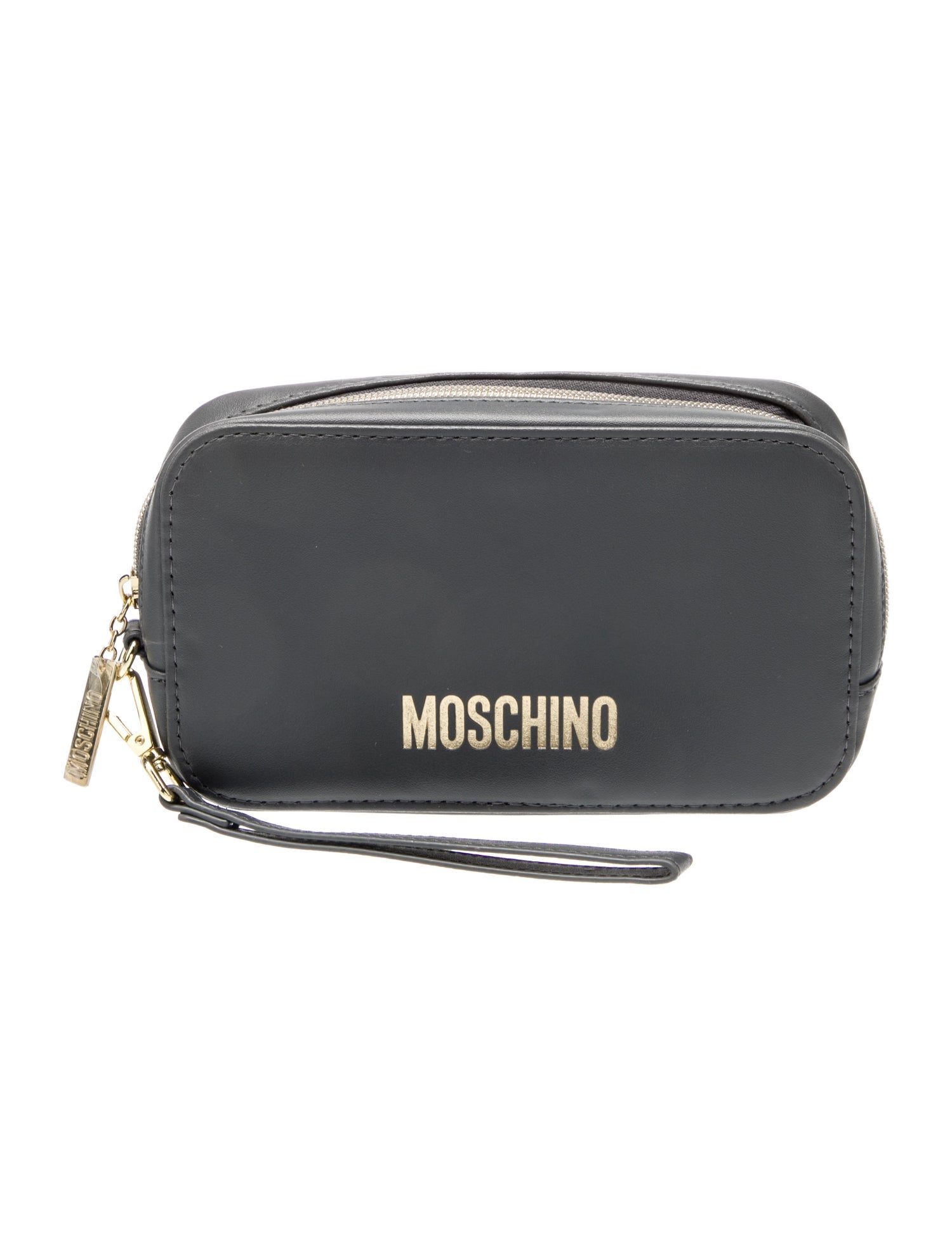 Moschino Leather Clutch