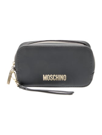 Moschino Leather Clutch