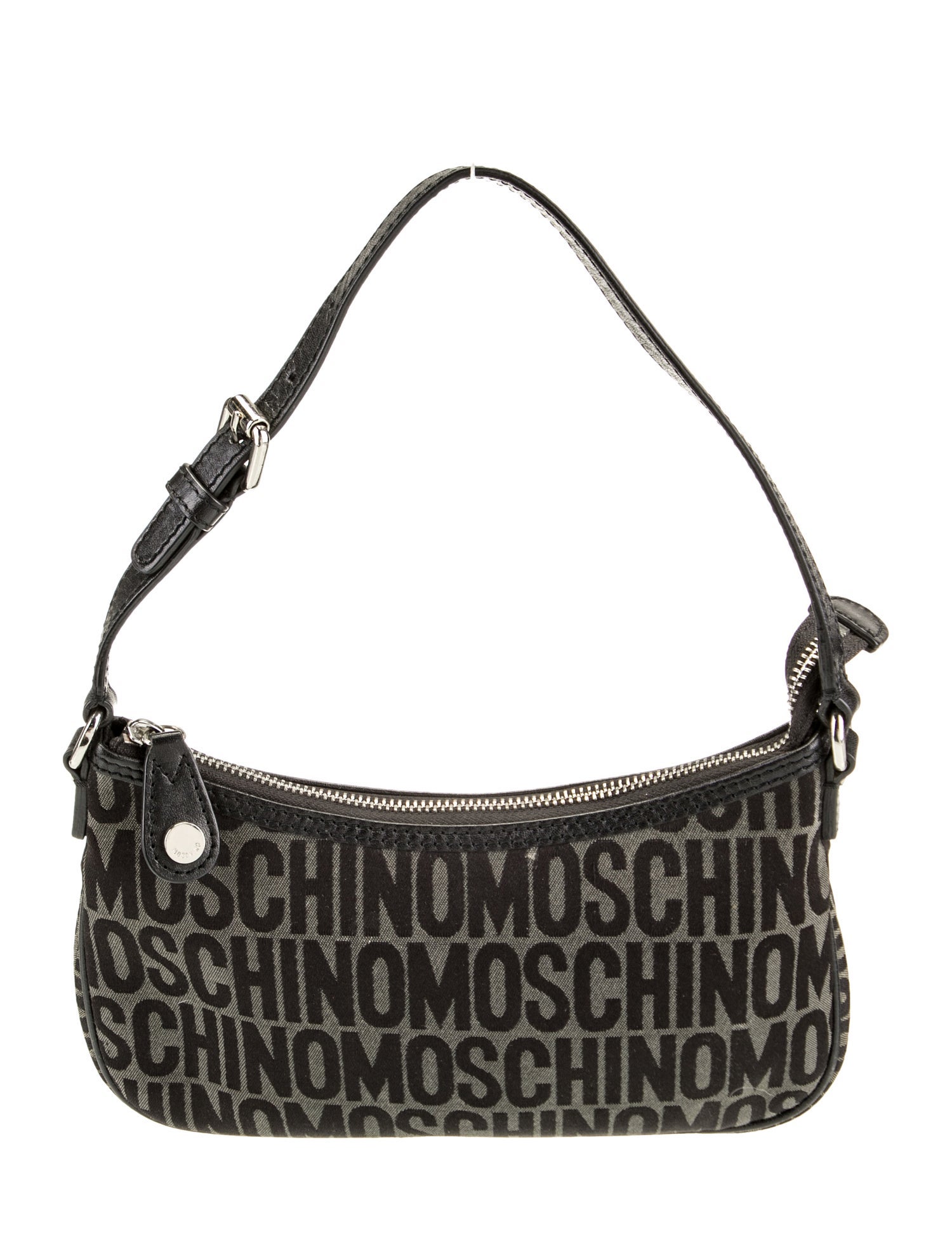 Moschino Canvas Shoulder Bag