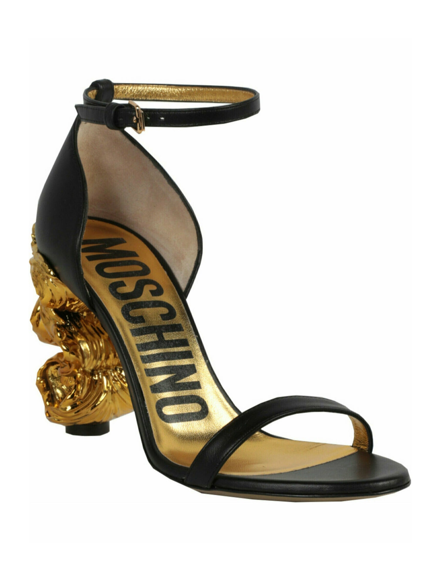 Moschino Calf Leather Sandals w/ Tags